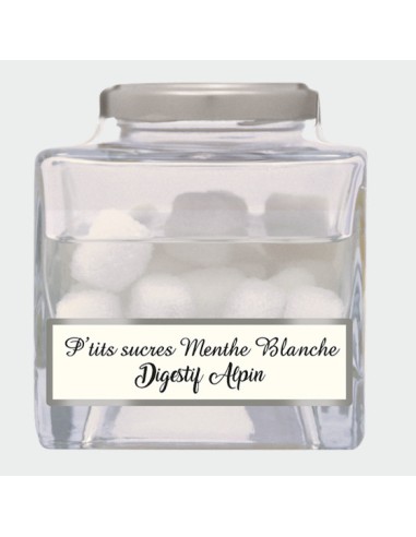 Petits sucres à l'alcool