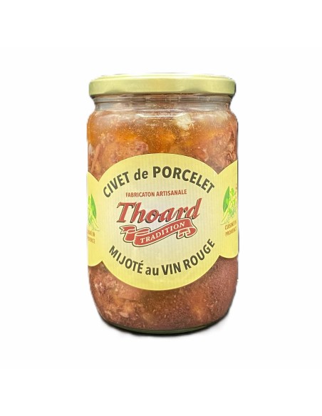 Civet de porcelet 610gr